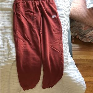 Burnt Orange Nike Joggers
